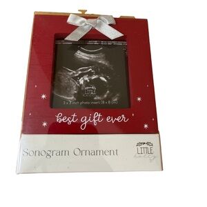 ⭐️ NWT Little Holly Sonogram Ornament #2